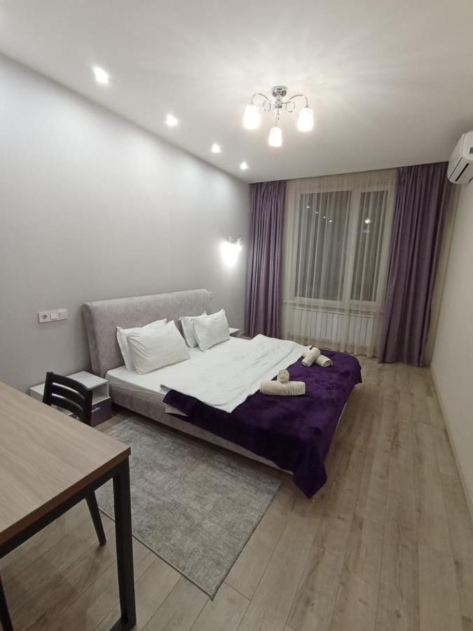 Стильные Апартаменты В Лучшем Жк Almaty Exterior foto